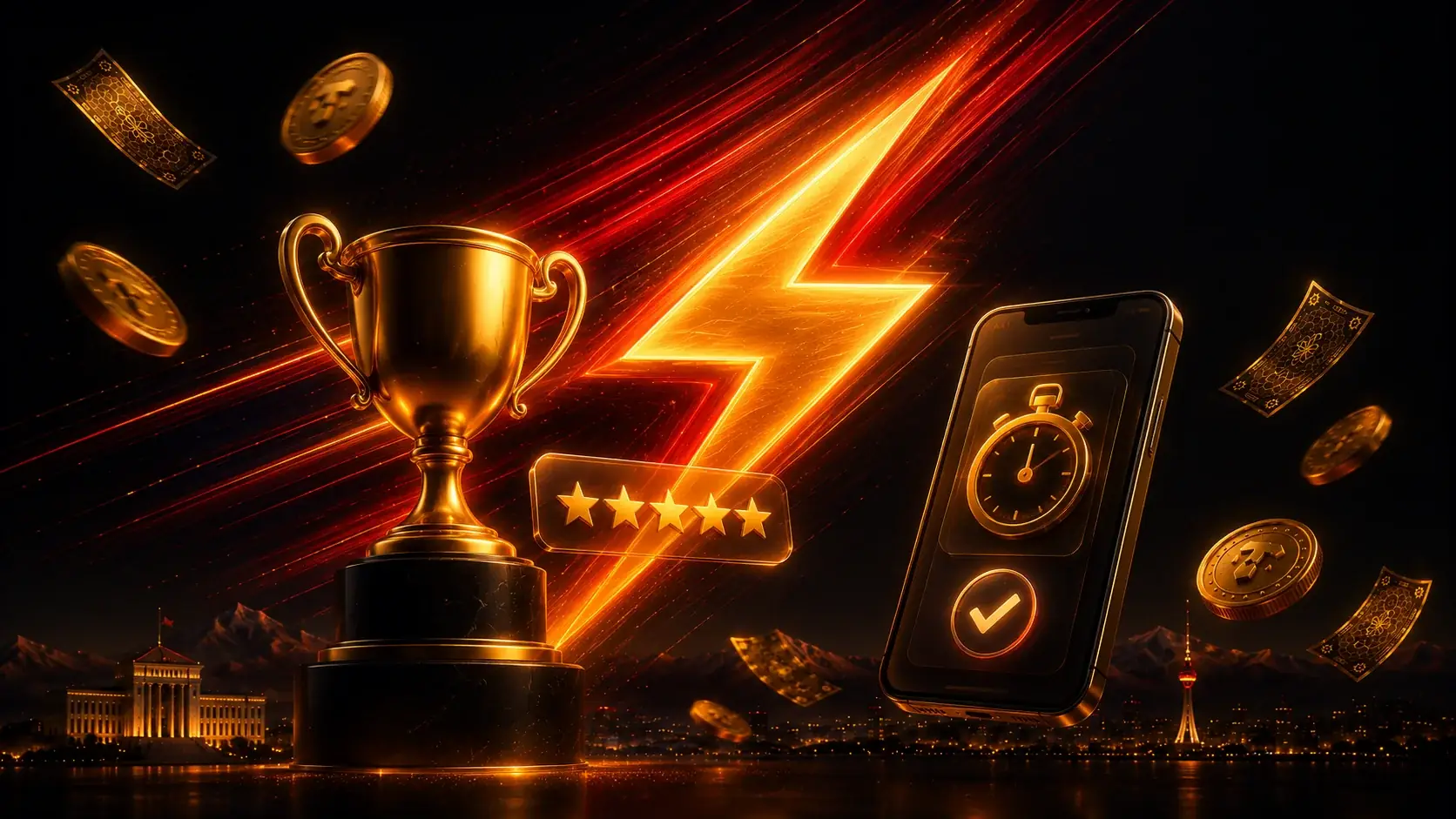 Обзор 1xBet Casino — лидер рейтинга 2026, молния и трофей