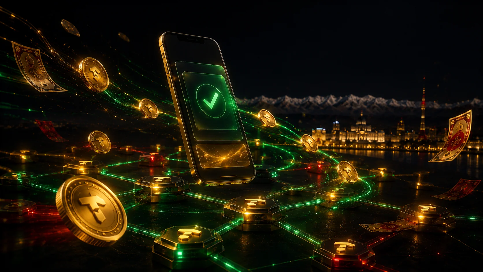 USDT-казино для игроков KG — сеть Tron TRC-20 и смартфон